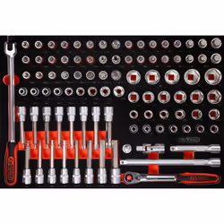 KS Tools 811.0095, Set di bussole, 95 testina/e, 10,5 kg