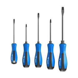 BT031020 Serie di giraviti con calotta di percussione, 5 pz, a intaglio, ph Phillips [Powered by ks tools] - Brilliant Tools