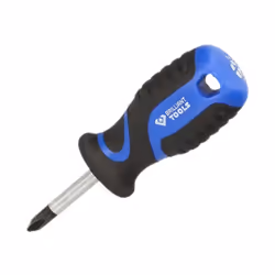 Cacciavite a croce PH2 TOM INCH, 38 mm BRILLANT TOOLS riferimento BT032901.Manico di grande diametro: - Serraggio o allentame ...