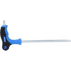 Brilliant Tools - Impugnatura a t Torx® con chiave maschio piegata con foro frontale T40 x 150 mm