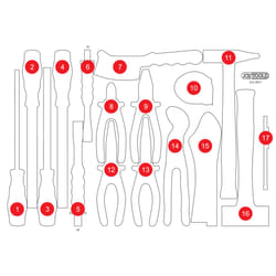 KS Tools 811.0017-97 accessorio per valigetta portautensili