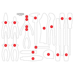 KS Tools 811.0019-97 accessorio per valigetta portautensili