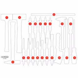 KS Tools 811.0021-97, 205 g, 1 pz