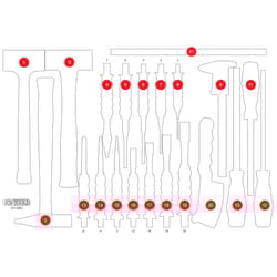 KS Tools 811.0021-97 accessorio per valigetta portautensili
