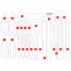 KS Tools 811.0033-97, 169 g, 1 pz