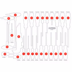 KS Tools 811.0034-97, 189 g, 1 pz