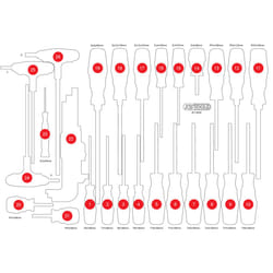 KS Tools 811.0034-97 accessorio per valigetta portautensili
