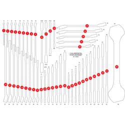 KS Tools 811.0046-97 accessorio per valigetta portautensili
