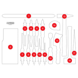KS Tools 811.1017-97 accessorio per valigetta portautensili