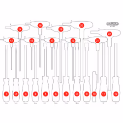 KS Tools 811.1022-97, 220 g, 1 pz