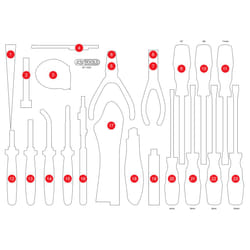 KS Tools 811.1032-97 accessorio per valigetta portautensili