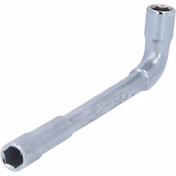 Esagonale Testa piegata a 90° Lato corto forato Apertura della chiave 7 mm La chiave a bussola doppia BT015007 BRILLIANT TOOL ...