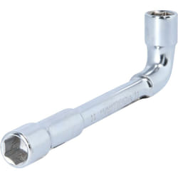 Brilliant Tools - Chiave a bussola doppia, curvata, 11 mm