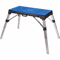 Brilliant Tools BT180000, Banco da lavoro portatile, Nero, Blu, 150 kg, 120 kg, 150 kg, 2 ruota(e)