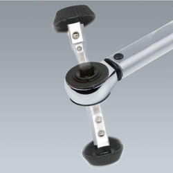 BT141903 3/8' Chiave dinamometrica con testa a cricco a quadro scorrevole, 5-50 Nm [Powered by ks tools] - Brilliant Tools