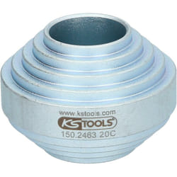 Kstools - Piastra ø 24 mm - 48 mm, a gradini
