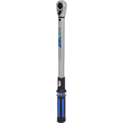 Chiave dinamometrica con testa a cricco reversibile 1/2' , 20-200 Nm