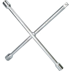 Brilliant Tools - Chiave a croce per ruota, 1/2' x 17 x 19 x 22 mm