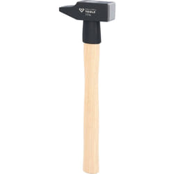 Brilliant Tools - Martello per meccanica con manico hickory, 250 g, forma francese
