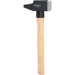 Martello per meccanica con manico hickory, 1600 g, forma francese
