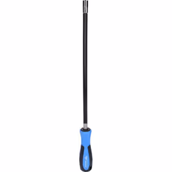 Esagonale Lama flessibile che consente l'avvitamento su fascette per tubi a vite disposte in profondità Impugnatura ergonomic ...