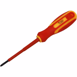 Secondo norme DIN 7438 / DIN ISO 8764 Rivestimento isolante a norma IEC 60900 Con impugnatura bi-componente e foro trasversal ...