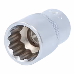 Fabbricazione secondo DIN Attacco quadro femmina 1/2“ (12,5 mm) Per uso manuale Versione corta Utensile in acciaio cromo vana ...