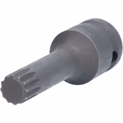 Fabbricazione secondo DIN 3121 Attacco quadro femmina 1/2“ (12,5 mm) Per avvitatore a percussione e funzionamento con cricche ...