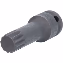 Fabbricazione secondo DIN 3121 Attacco quadro femmina 1/2“ (12,5 mm) Per avvitatore a percussione e funzionamento con cricche ...