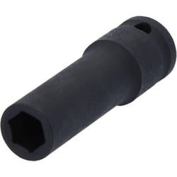 Bussola per avvitatore a impulsi esagonale 1/2' 12 mm, lunga