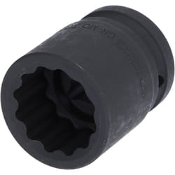 Bussola per avvitatori a impulsi 3/4' dodecagonale , 30 mm, corta