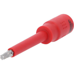 Bussola a inserto isolata da 3/8'Torx, T30, 122 mm
