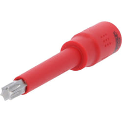 Bussola a inserto isolata da 3/8"Torx, T50, 122 mm