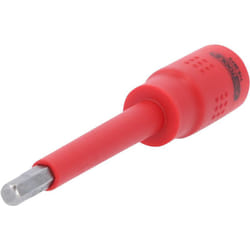 Kstools - Bussola a inserto isolata per viti a esagono incassato da 3/8', 6 mm, lunghezza 122mm