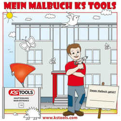 Kstools - Libro da colorare degli utensili per bambini