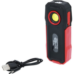 Kstools - Lampada portatile da officina, pieghevole, 300 lumen