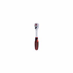 Cricchetto reversibile MONSTER da 3/8'', 96 denti, rosso/nero. Fornitura = montato. Peso = 0.35 kg. Diametro = 30 mm. Lunghez ...