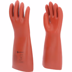 KS Tools 117.0007 Guanto protettivo Guanti isolanti Rosso Lattice