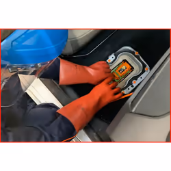 KS Tools 117.0066 Guanto protettivo Guanti isolanti Rosso Lattice - Vista aggiuntiva 4