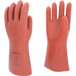 Guanto in latex dielettrico Isolati a norma DIN EN 60903 Con forma anatomica Con protezione meccanica Con trattamento analler ...