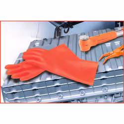 KS Tools 117.0092 Guanto protettivo Guanti isolanti Rosso Lattice - Vista aggiuntiva 4