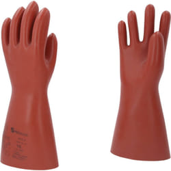 Guanto di protezione da elettricista con protezione meccanica e termica, taglia 10, classe 2, rosso