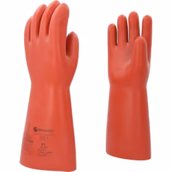 Guanto in latex dielettrico Isolati a norma DIN EN 60903 IEC 61482-1-2 classe 2 (0,5 s - 7 kA) Con forma anatomica Con tratta ...