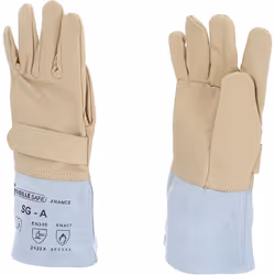 KS Tools 117.0141, Guanti isolanti, Beige, Grigio, Impermeabile, 1 pz, 2 pz, Pelle