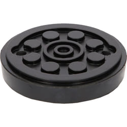 Kstools - Piatto in gomma 01 per piattaforme elevatrici maha, ø 120 mm