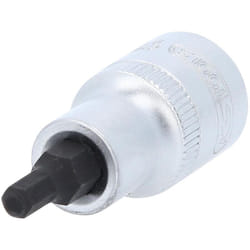 Bussola 1/2' per viti a esagono incassato, corta, 5mm