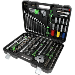 Serie di chiavi a bussola COMPETITION 1/4"+3/8"+1/2", 132 pz, speciale auto