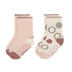 Lässig Anti-Slip Unisex Calzini per squadra Rosa, Bianco 2 paio/a