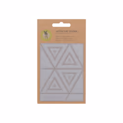 Lässig 1106025341, Poliestere, Cotone, Grigio, Bianco, Modello geometrico, Tessuto