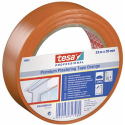 Tesa - Nastro in gesso Premium 33 m x 50 mm Arancione 4843